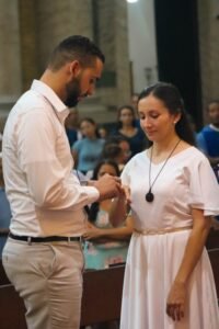 Casal Missionário SdV dá seu primeiro passo rumo ao matrimônio