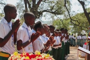 Celebração do Encerramento do Ano Letivo na Escola Secundária São José de Boroma