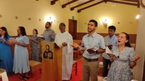 Retiro anual dos casais missionários na Itália