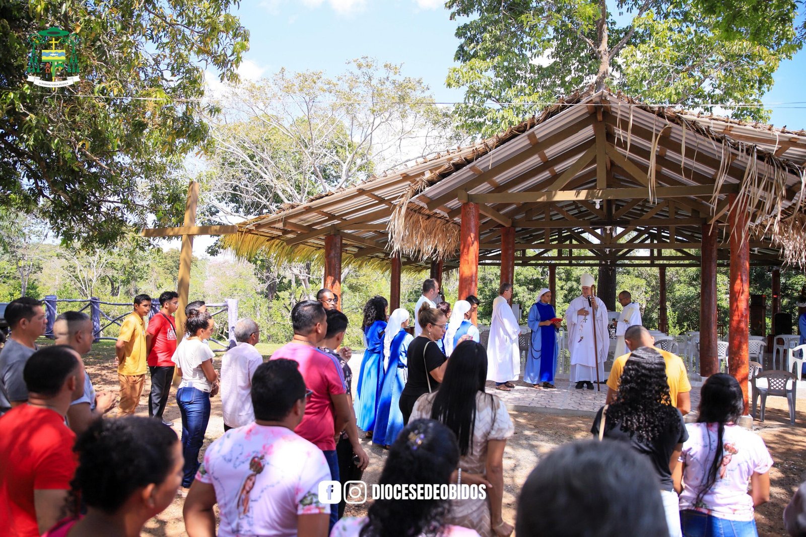 Inauguração da Capela de Santa Clara em Óbidos, Pará