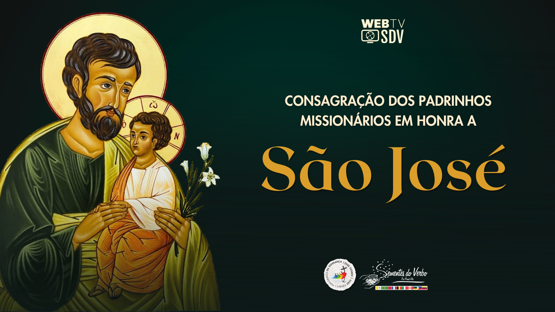 TAGS LIVE Consagração a São José