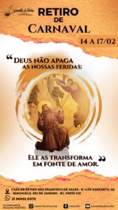 Retiro de Carnaval: Deus não apaga as nossa – Rio de Janeiro